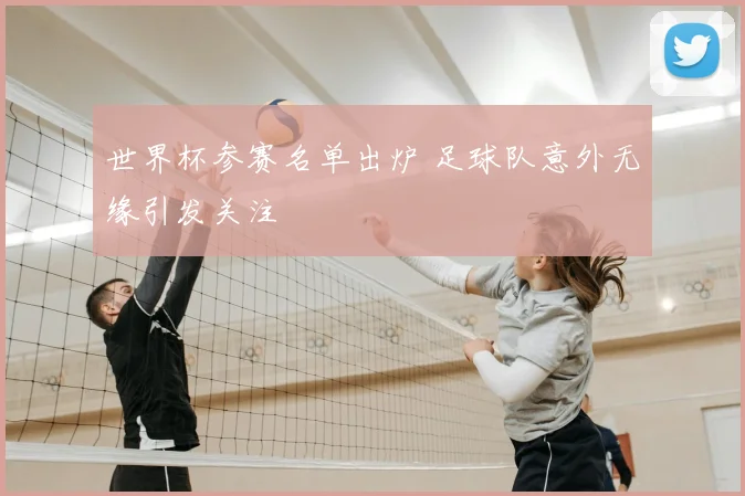 世界杯参赛名单出炉 足球队意外无缘引发关注